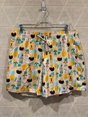 Two LEFT FEET men’s swimwear. XL men’s swim trunks NWT